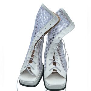 Sandal Style Boots Size 10